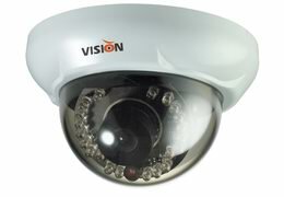 Цветная купольная видеокамера с инфракрасной подсветкой VD95CNH-B36IR